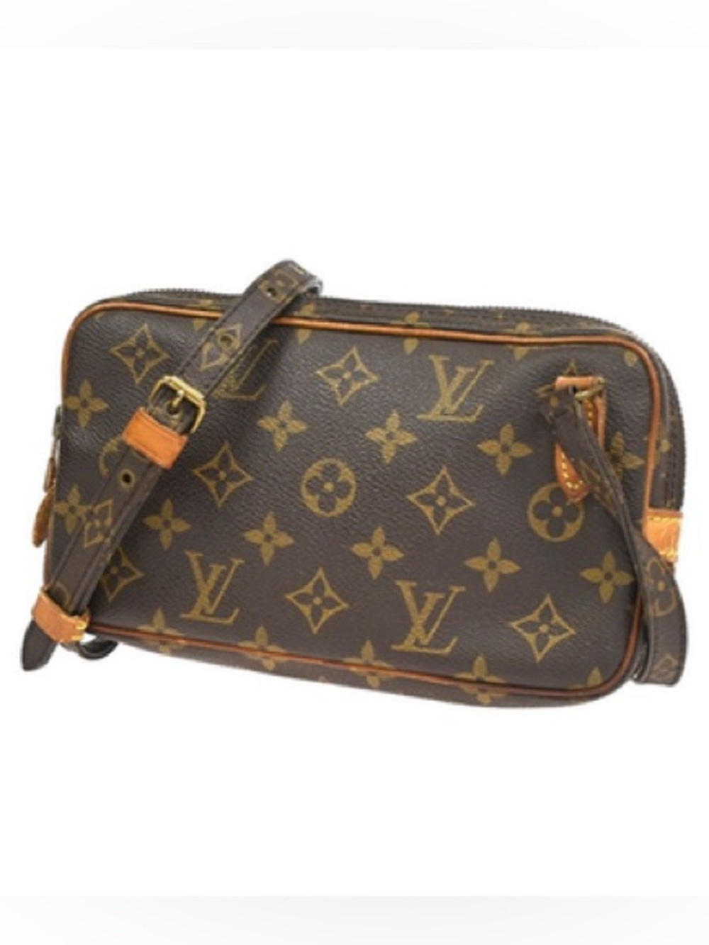Louis Vuitton Marly Bandouliere Vintage  Monogram Crossbody - Beautiful! (1987) - Picture 9 of 9